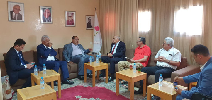 Driss Lachguar reçoit le ministre espagnol de l’Equipement, du Transport, de la Logistique et des Infrastructures Driss Lachguar reçoit le ministre espagnol de l’Equipement, du Transport, de la Logistique et des Infrastructures