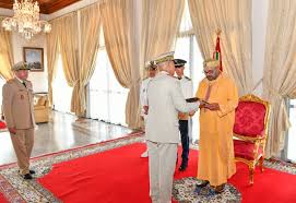 Le Souverain reçoit les vœux de la famille des Forces Armées Royales Le Souverain reçoit les vœux de la famille des Forces Armées Royales