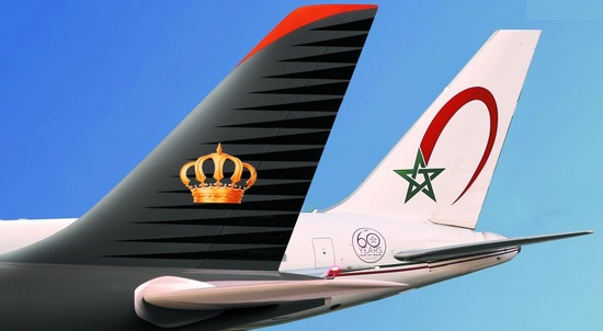 RAM et RJ partagent des codes sur la ligne Casablanca-Amman RAM et RJ partagent des codes sur la ligne Casablanca-Amman