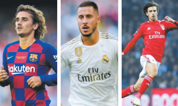 Griezmann, Hazard et Felix Riches recrues et mercato record