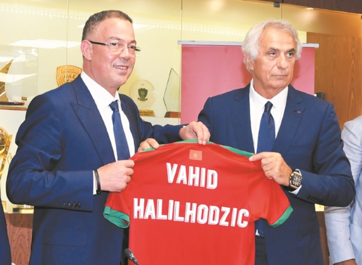 Fouzi Lekjaa Objectif : Qualifier l’EN au Mondial et au dernier carré de la CAN Fouzi Lekjaa Objectif : Qualifier l’EN au Mondial et au dernier carré de la CAN