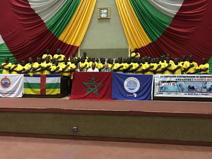 L’expertise marocaine brille lors d’une formation internationale sur le sauvetage sportif en Centrafrique