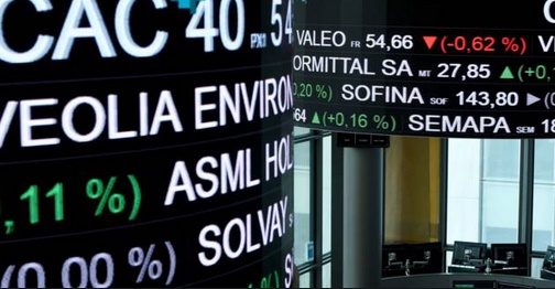 La Bourse de Paris dans le vert après une semaine tumultueuse La Bourse de Paris dans le vert après une semaine tumultueuse