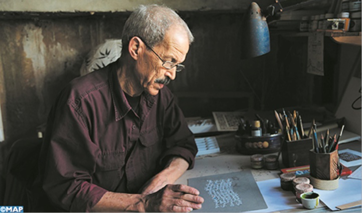 Abdelhamid Azzubair, un artiste éclectique qui exalte la calligraphie arabe
