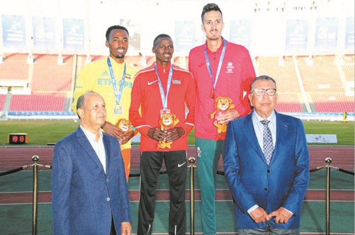 Soufiane El Bakkali se contente du bronze Soufiane El Bakkali se contente du bronze