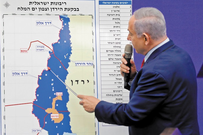 Accueil critique à la promesse de Netanyahu d'annexion d'un pan de la Cisjordanie
