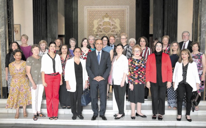 Habib El Malki reçoit une délégation de diplomates accréditées en Australie Habib El Malki reçoit une délégation de diplomates accréditées en Australie