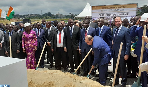 Les travaux d’aménagement du Carrefour de l'Indénié confiés au Marocain SGTM Les travaux d’aménagement du Carrefour de l'Indénié confiés au Marocain SGTM