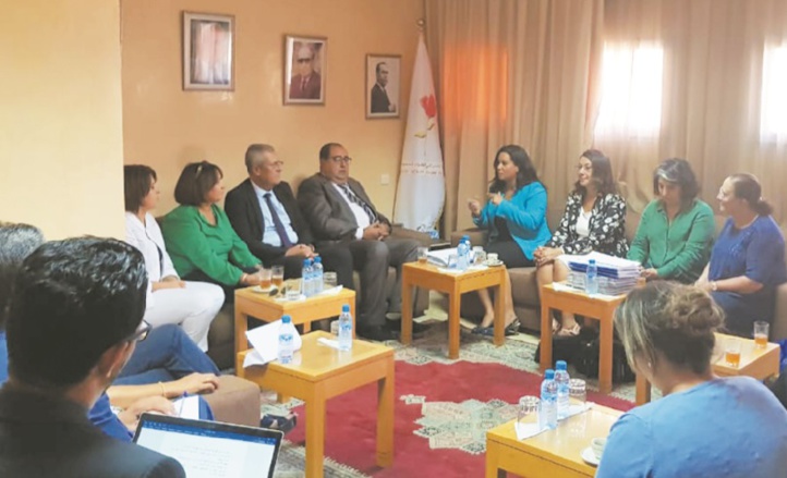 Driss Lachguar se réunit avec l’Association Jossour Driss Lachguar se réunit avec l’Association Jossour