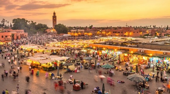 Le nombre des nuitées touristiques en hausse à Marrakech Le nombre des nuitées touristiques en hausse à Marrakech