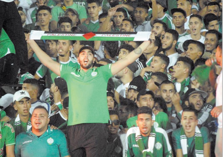 Chapeau bas au fabuleux public rajaoui ! Victoire étriquée des Verts Chapeau bas au fabuleux public rajaoui ! Victoire étriquée des Verts