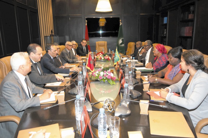 Habib El Malki s’entretient avec la présidente de la Commission africaine des droits de l’Homme et des peuples Habib El Malki s’entretient avec la présidente de la Commission africaine des droits de l’Homme et des peuples