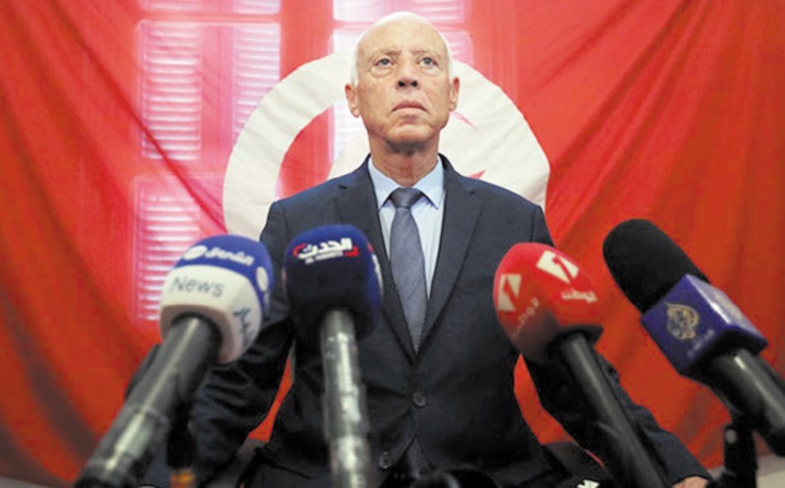 Kais Saied pour la libération de son adversaire Kais Saied pour la libération de son adversaire