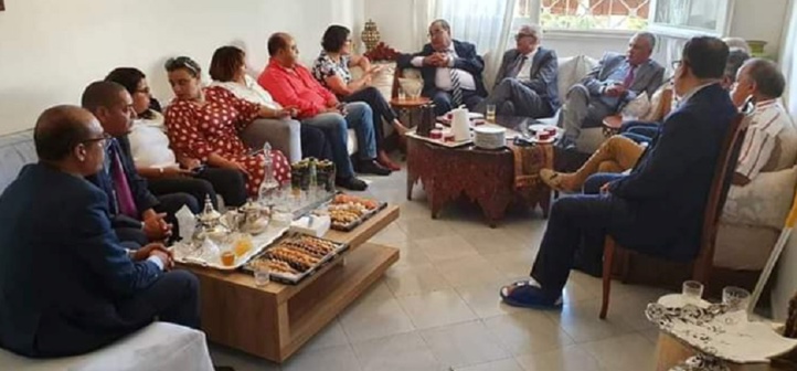 Une délégation du Bureau politique de l’USFP chez Latifa Jbabdi Une délégation du Bureau politique de l’USFP chez Latifa Jbabdi