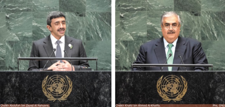 EAU et Bahreïn saluent les efforts du Maroc visant à trouver une solution politique au Sahara EAU et Bahreïn saluent les efforts du Maroc visant à trouver une solution politique au Sahara