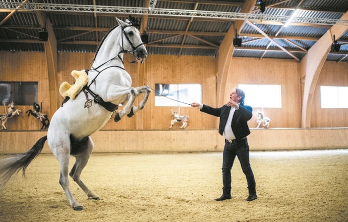 Mario Luraschi, “l'homme qui parle cheval” avec “Fascination”