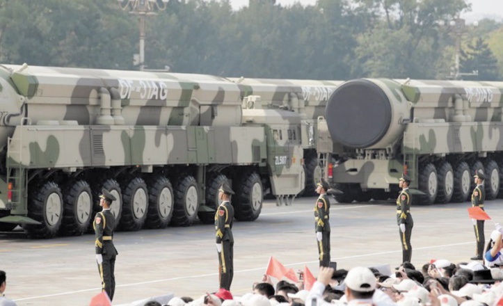 Missiles, drones et bombardiers, la Chine dévoile ses nouvelles armes Missiles, drones et bombardiers, la Chine dévoile ses nouvelles armes