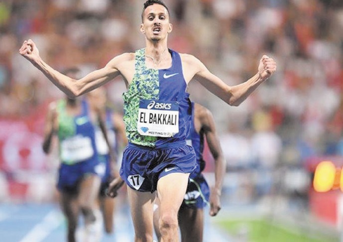 El Bakkali en finale du 3000m steeple des Mondiaux de Doha