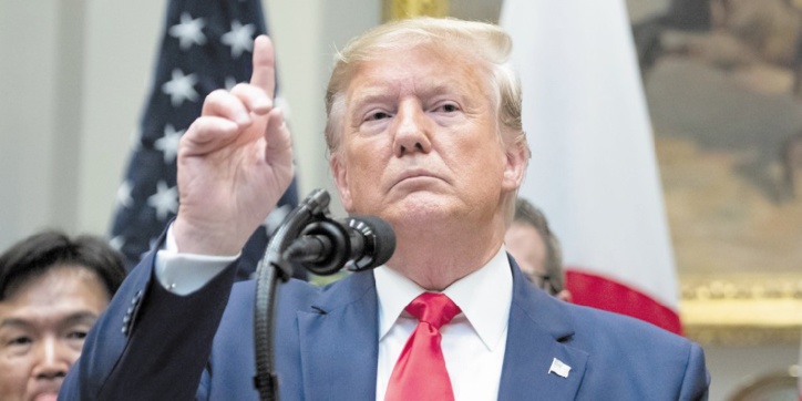 Destitution : Donald Trump choisit l'affrontement avec le Congrès Destitution : Donald Trump choisit l'affrontement avec le Congrès