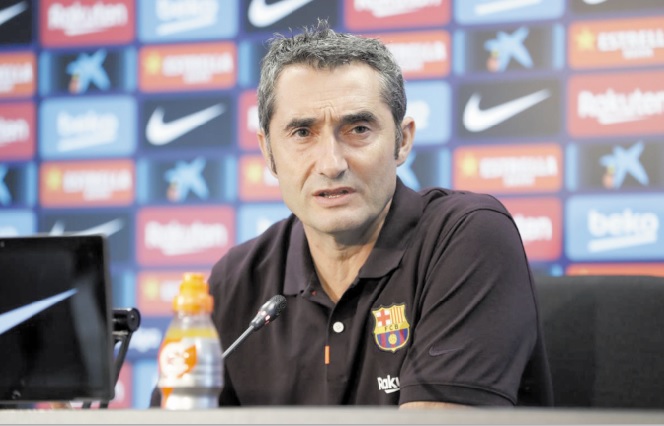 Clasico au Camp Nou : Valverde a "confiance" malgré les violences Clasico au Camp Nou : Valverde a "confiance" malgré les violences