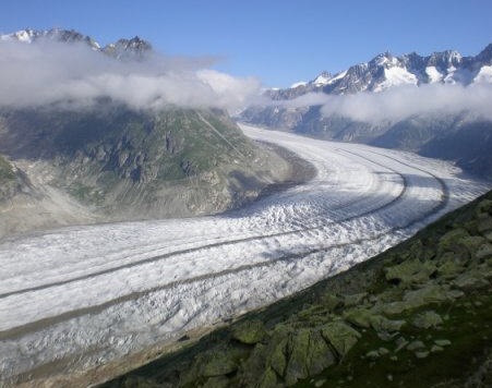 Les glaciers suisses ont diminué de 10% en 5 ans Les glaciers suisses ont diminué de 10% en 5 ans