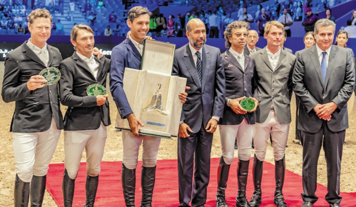 MRT de saut d'obstacles Roberto Torchito s'adjuge le Grand Prix S.M le Roi Mohammed VI