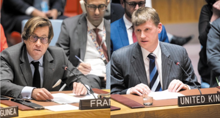 Nicolas de Rivière et Jonathan Allen. Nicolas de Rivière et Jonathan Allen.