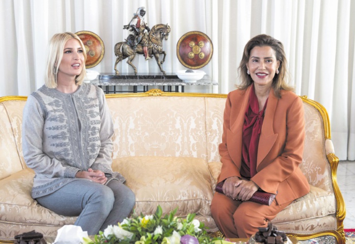 Ivanka Trump au Maroc pour promouvoir son initiative de développement économique des femmes Ivanka Trump au Maroc pour promouvoir son initiative de développement économique des femmes