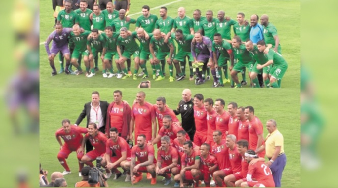 Match de gala à Laâyoune : Des légendes du ballon rond célèbrent la Marche Verte