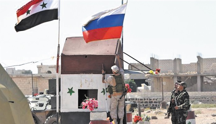La Russie aménage une base militaire dans le nord-est syrien La Russie aménage une base militaire dans le nord-est syrien