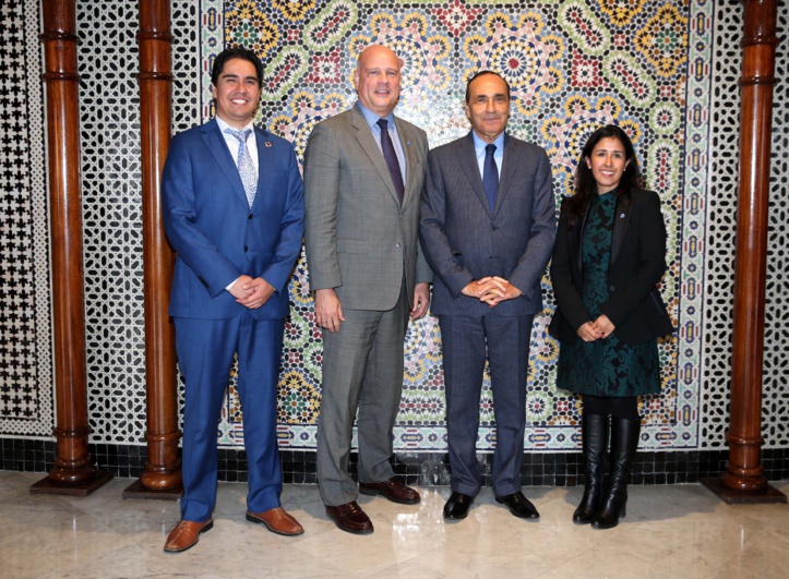 Habib El Malki reçoit une délégation du "Regroupement des démocraties"