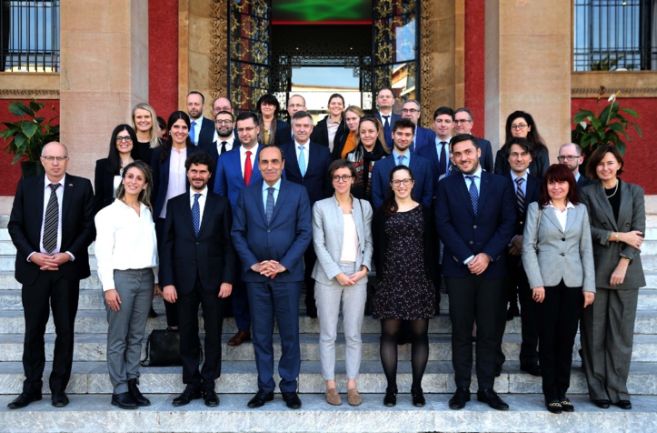 Habib El Malki reçoit une délégation du Conseil de l’UE
