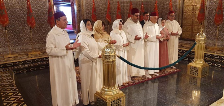 Une délégation de l’USFP au Mausolée Mohammed V