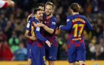 Liga : Le Barça cartonne et le Real assure Liga : Le Barça cartonne et le Real assure