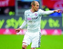 Transfert : Robben rempile avec le Bayern