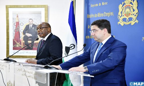 Le Lesotho suspend toutes les décisions et déclarations antérieures relatives au Sahara et à la pseudo-RASD Le Lesotho suspend toutes les décisions et déclarations antérieures relatives au Sahara et à la pseudo-RASD
