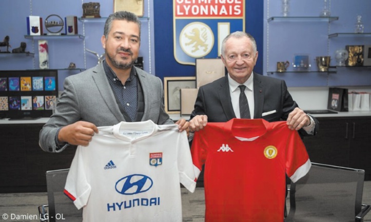 L'Olympique Lyonnais noue un partenariat avec l’Académie Mohammed VI de football L'Olympique Lyonnais noue un partenariat avec l’Académie Mohammed VI de football