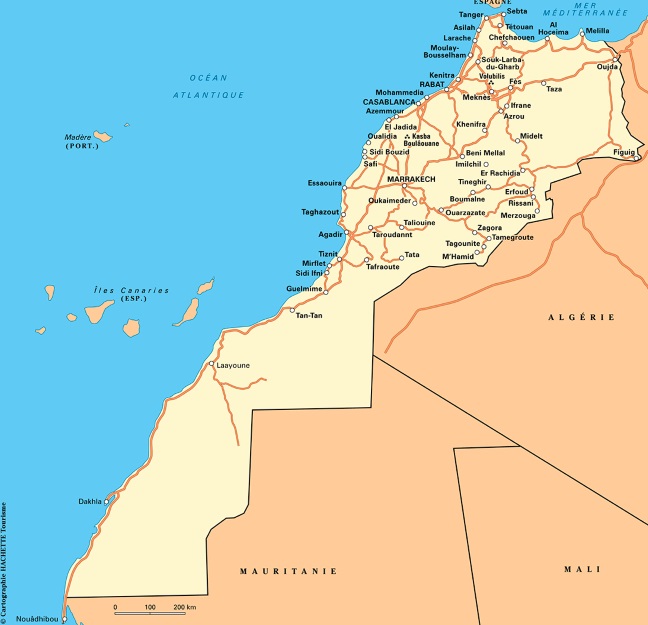 Le Maroc délimite ses frontières maritimes Le Maroc délimite ses frontières maritimes