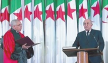 Le président Abdelmajid Tebboune entre en fonction Le président Abdelmajid Tebboune entre en fonction