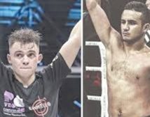 S.M le Roi félicite les kick-boxeurs marocains Zakaria Zouggary et Mohammed Jaraya S.M le Roi félicite les kick-boxeurs marocains Zakaria Zouggary et Mohammed Jaraya