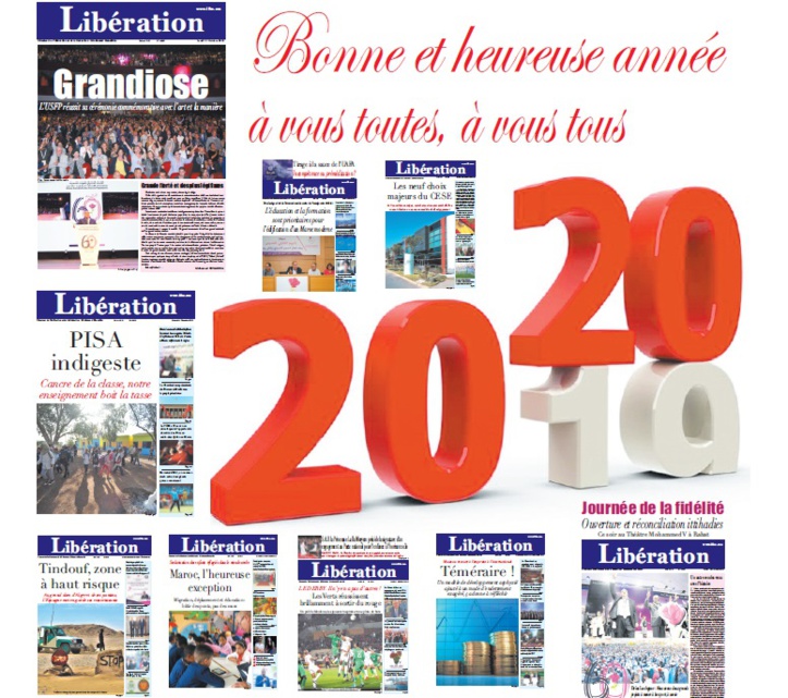 Bonne et heureuse année à vous toutes, à vous tous