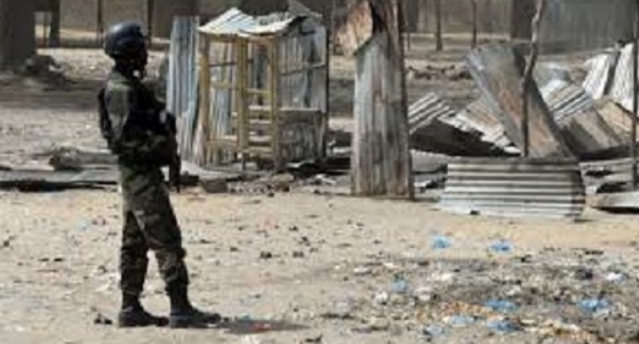 Au moins neuf morts dans une explosion à la frontière Nigeria-Cameroun Au moins neuf morts dans une explosion à la frontière Nigeria-Cameroun