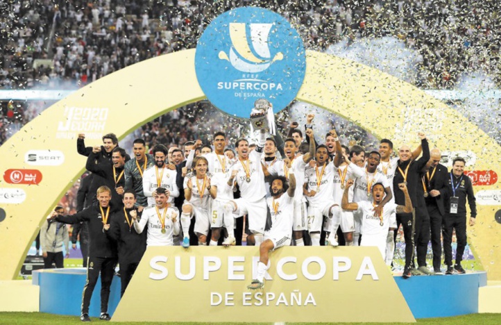 Le Real s’offre sa 11ème Supercoupe d’Espagne Le Real s’offre sa 11ème Supercoupe d’Espagne