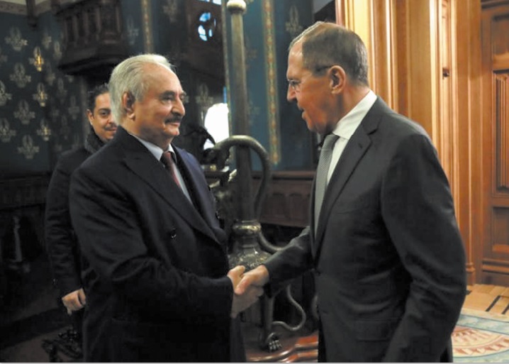 Haftar quitte Moscou sans signer d'accord de trêve Haftar quitte Moscou sans signer d'accord de trêve