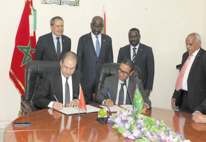 Accord maroco-mauritanien dans le domaine de l'administration territoriale Accord maroco-mauritanien dans le domaine de l'administration territoriale