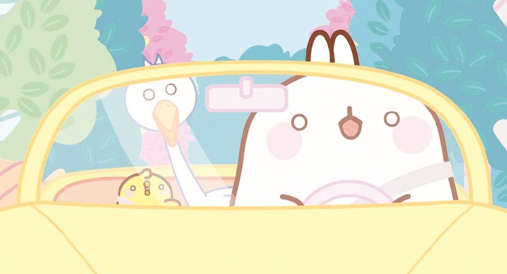 Molang, le gros lapin français à la conquête du monde Molang, le gros lapin français à la conquête du monde