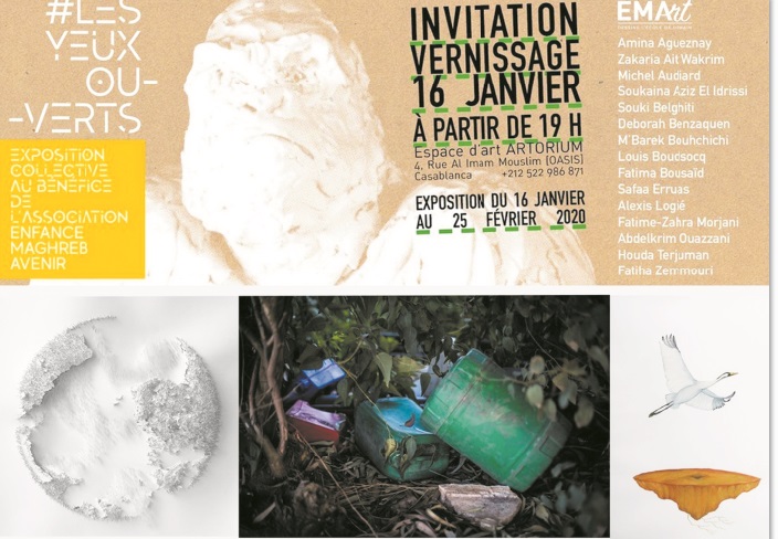 Vernissage à Casablanca d'une exposition sur la transition écologique