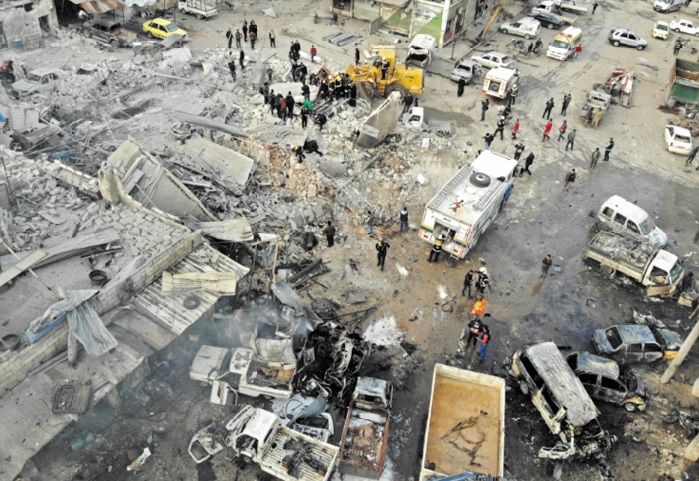 Des dizaines de morts après la reprise de l'assaut du régime à Idleb Des dizaines de morts après la reprise de l'assaut du régime à Idleb