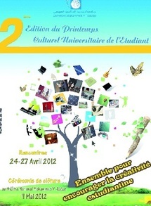 Clôture de la 2ème édition du Printemps culturel de l’étudiant : Aziz Mouhoub à l’honneur Clôture de la 2ème édition du Printemps culturel de l’étudiant : Aziz Mouhoub à l’honneur