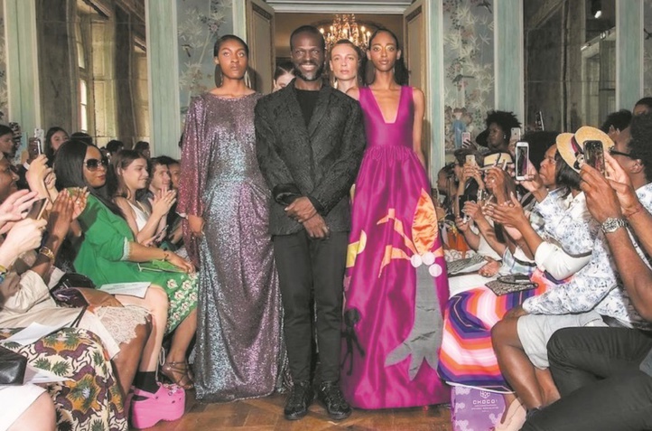 Imane Ayissi, couturier du patrimoine africain, sauf le wax Imane Ayissi, couturier du patrimoine africain, sauf le wax